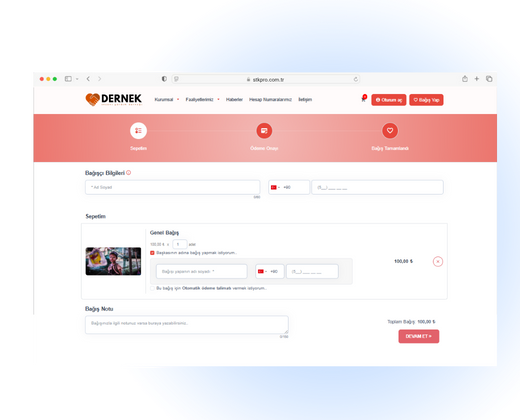 Başkası Adına Bağış