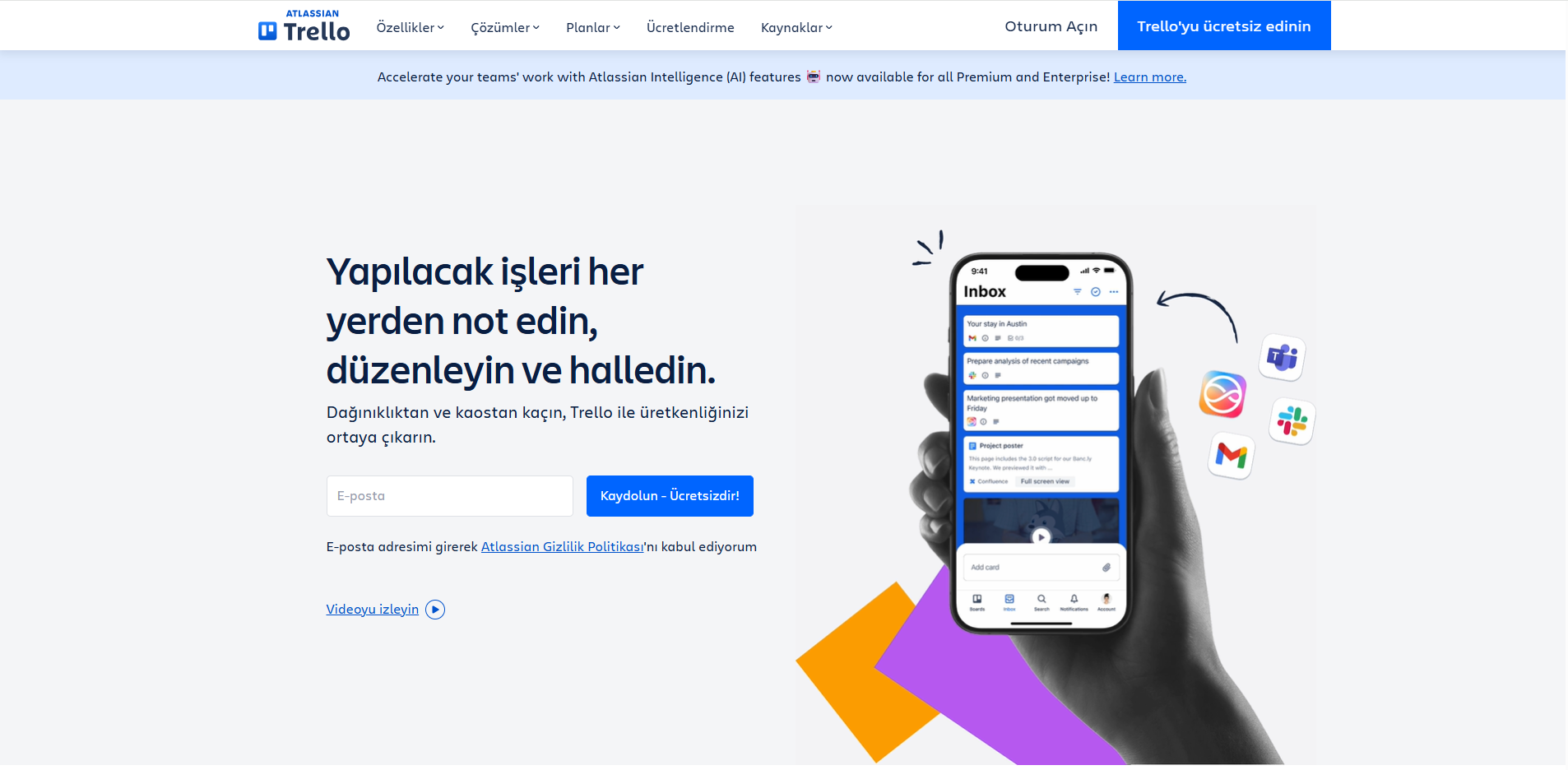 kar amacı gütmeyen kuruluş için trello